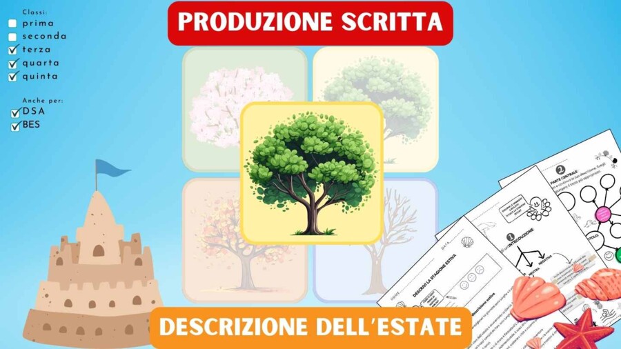 PRODUZIONE SCRITTA: DESCRIZIONE DELL'ESTATE
