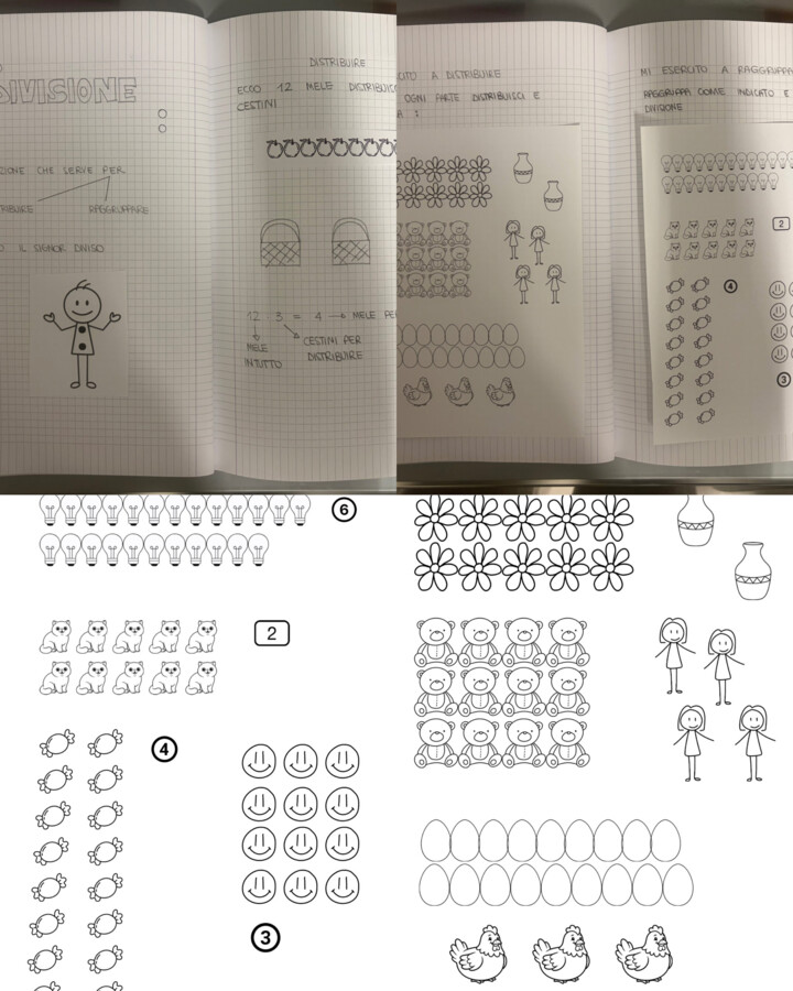 introduzione alla divisione in classe seconda