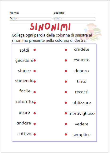 I SINONIMI