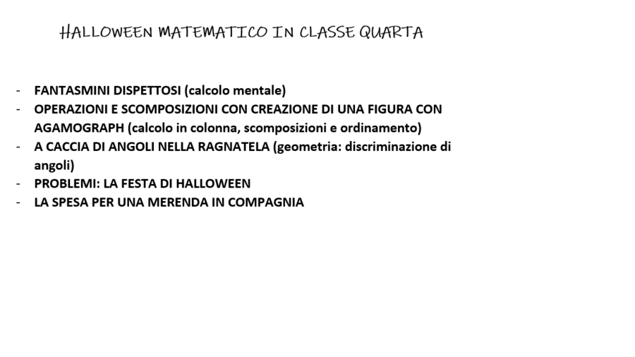 HALLOWEEN MATEMATICO