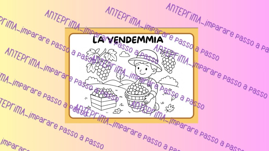 Coloring book: le parole dell'autunno