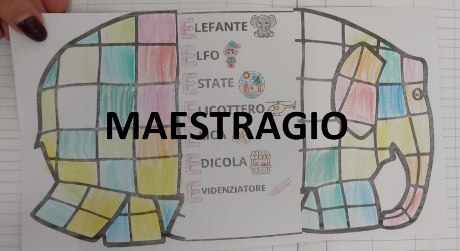 Lapbook Elmer, l'elefante variopinto