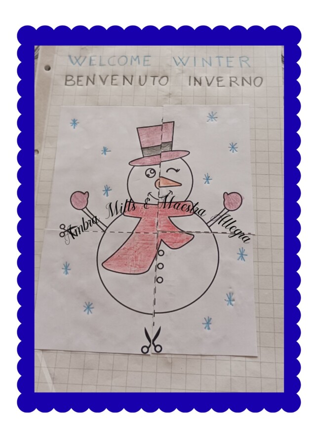 Quaderno d'inglese classe 1