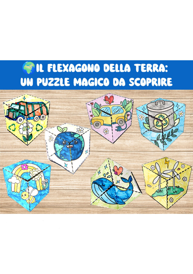 Gira, Piega, Scopri: Il Flexagon della Giornata della Terra