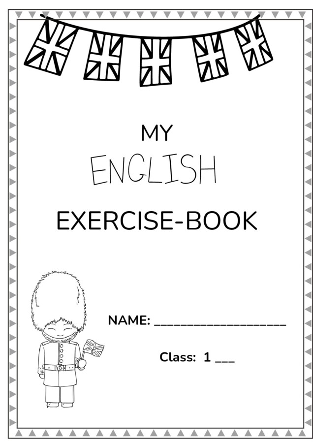 Quaderno di inglese cl 1
