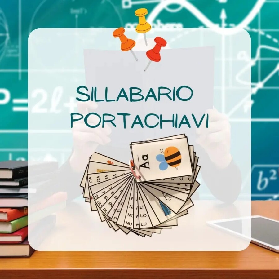 Sillabario portachiavi