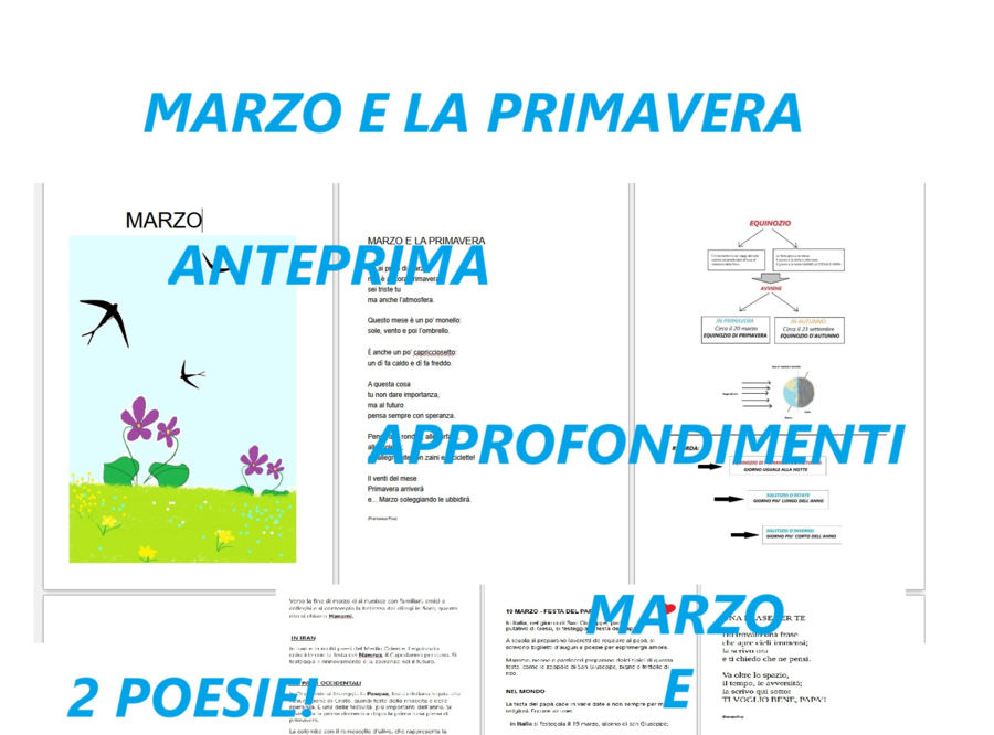 MARZO - Poesia + immagine originale + approfondimenti DA STAMPARE