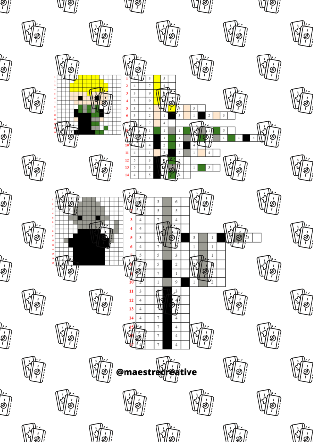Harry Potter in pixel art