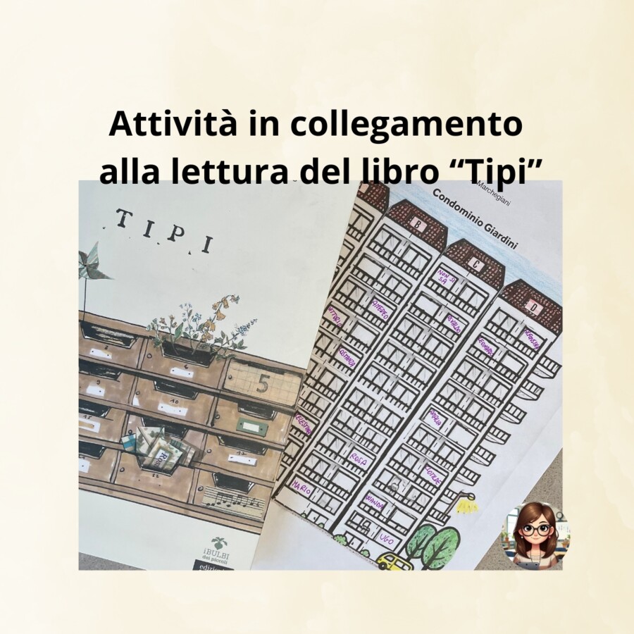 Attività sulla lettura del libro "Tipi" di Bellemo e Marchegiani