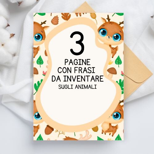 Frasi da inventare con gli animali