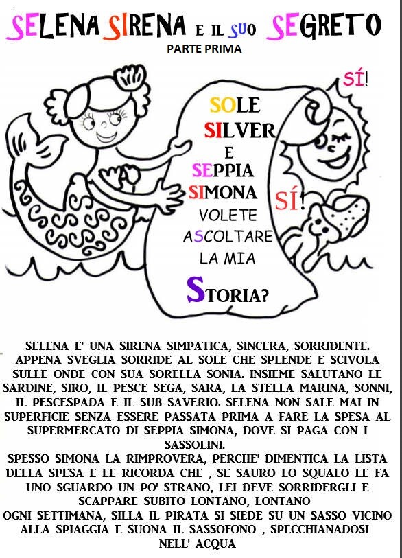 Storia breve di sirena Selena e del suo segreto