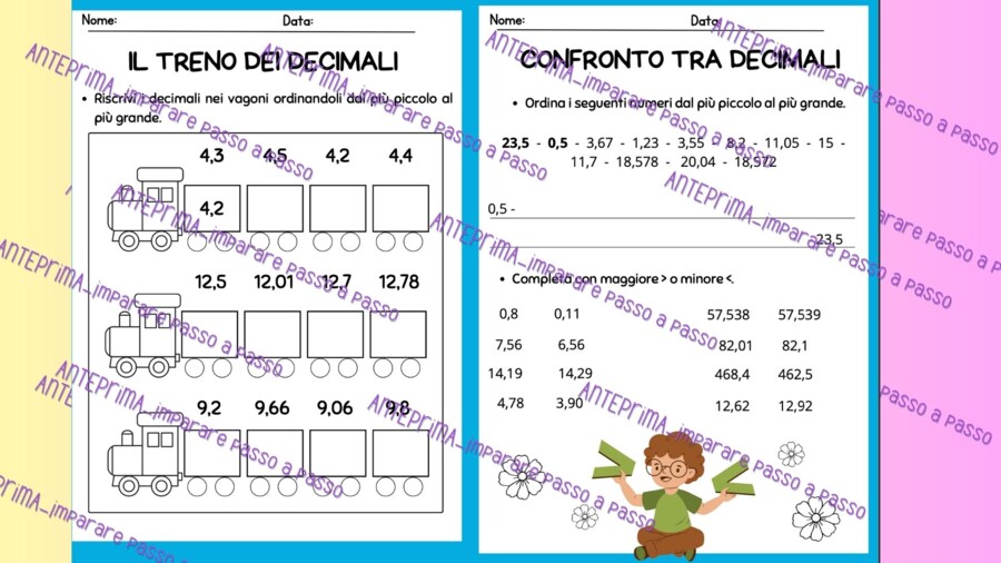 I decimali: introduzione e primi esercizi