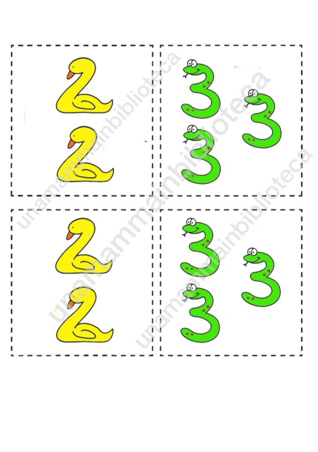 I numeri nelle filastrocche , con memory per giocare!