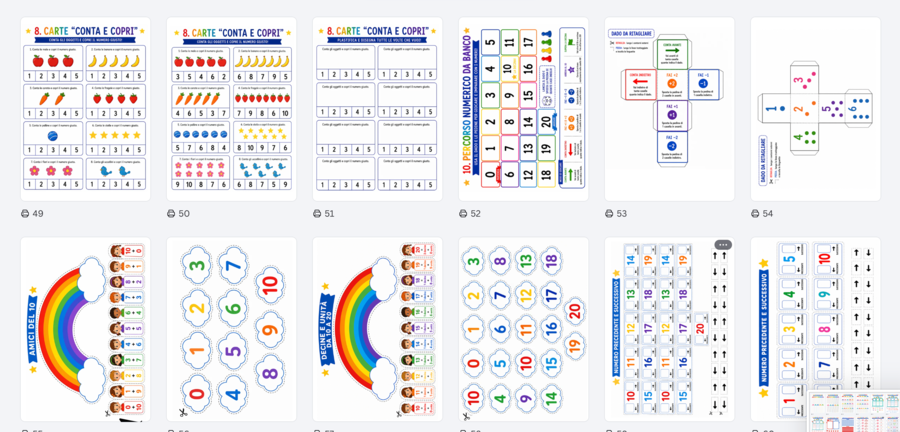 Matematica con le Mani – Kit Manipolativo 0-20