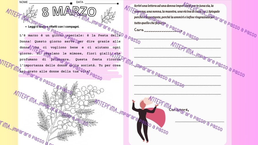 Festa della donna: pacchetto attività a tema per riflettere e imparare
