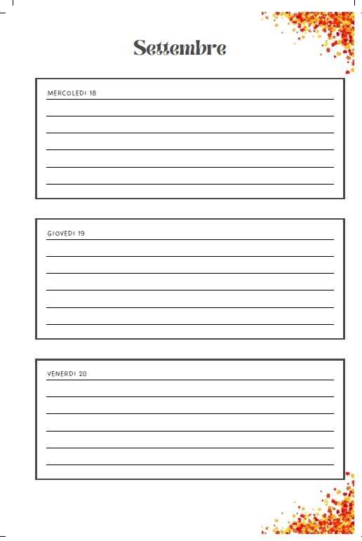 Agenda del docente formato pdf 15 x 23 cm