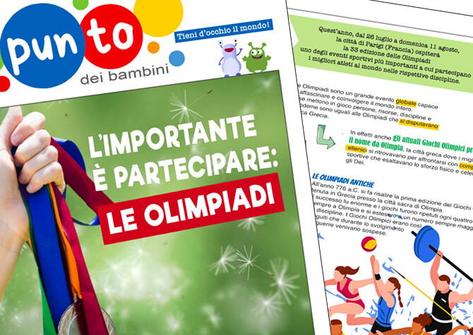 Le Olimpiadi spiegate ai bambini