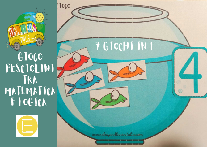 GIOCO "PESCIOLINI TRA MATEMATICA E LOGICA": 7 in 1