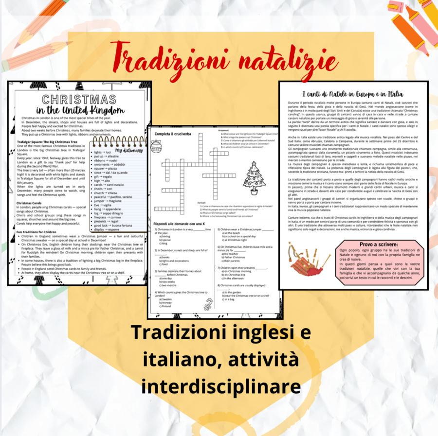 Christmas in the UK e Italia – Lettura, comprensione e confronto interculturale