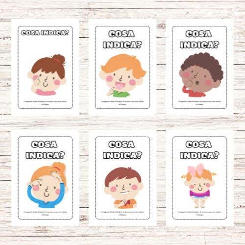 Attività schema corporeo infanzia