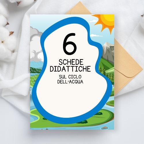 Schede didattiche ciclo dell'acqua