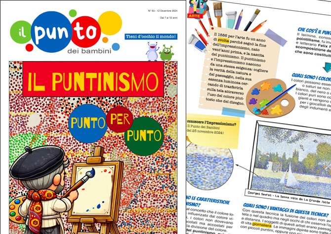 Puntinismo e Divisionismo per la scuola primaria