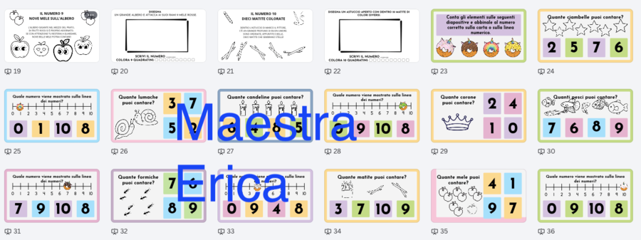 CONTAMY - Storie e Filastrocche da Disegnare per i Numeri da 1 a 10 | Classe 1ª Scuola Primaria