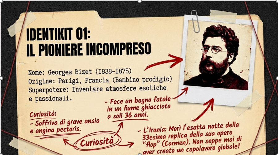 Il Verismo in Musica – Lezione interattiva con attività e gioco finale
