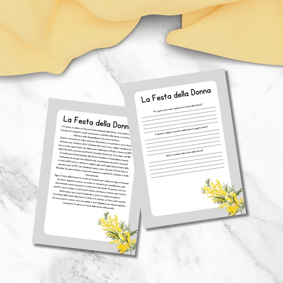Festa della Donna scuola primaria