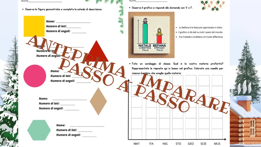 Matematica a gennaio: riparti con allegria! Per un ripasso generale dopo le feste.
