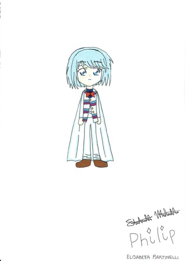 Scheda da colorare di Philip