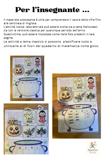🎃 Migliaia – Attività Ludica-Laboratoriale a Tema Halloween (+ versione classica)
