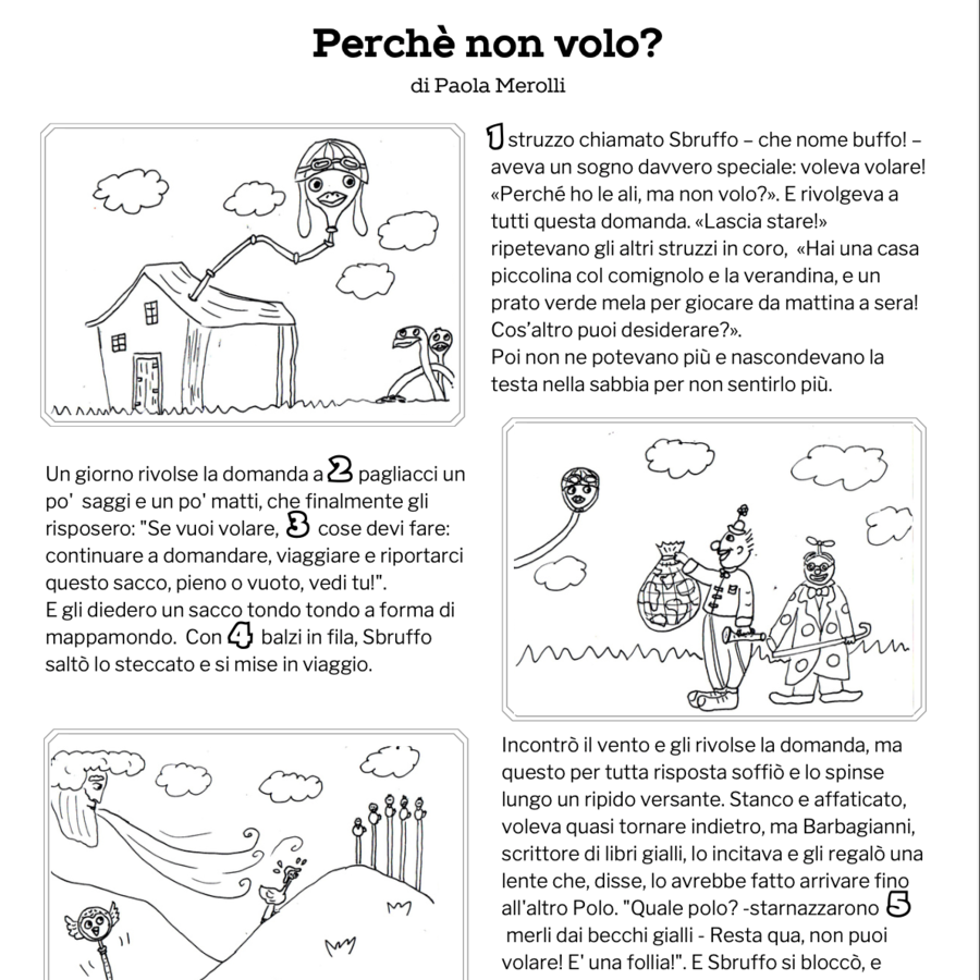 Perché non volo? - schede didattiche