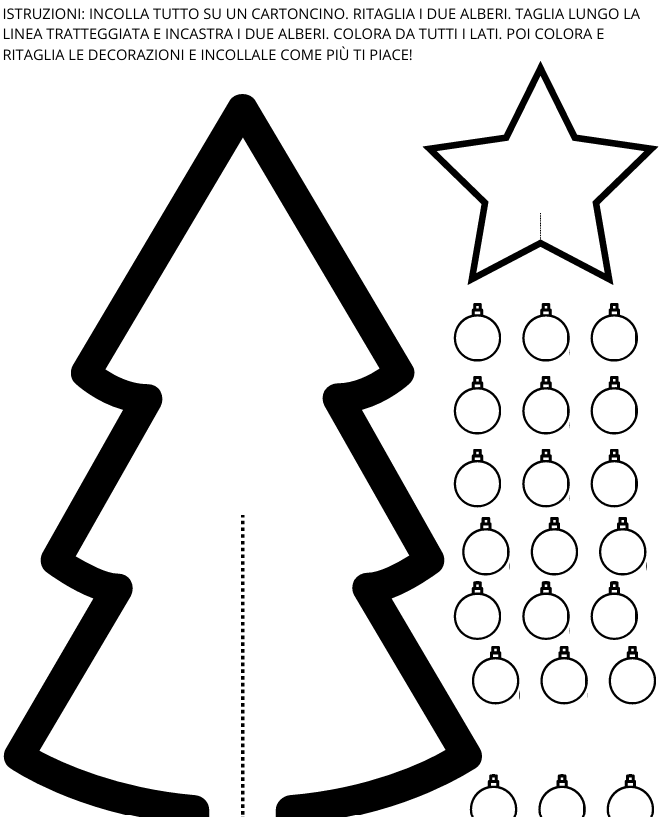 Compiti di matematica e lettura per Natale classe seconda