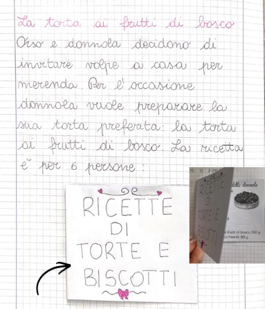 Quaderno di matematica classe terza gennaio con progettazione
