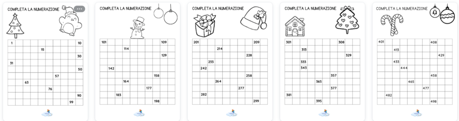 NUMERAZIONI