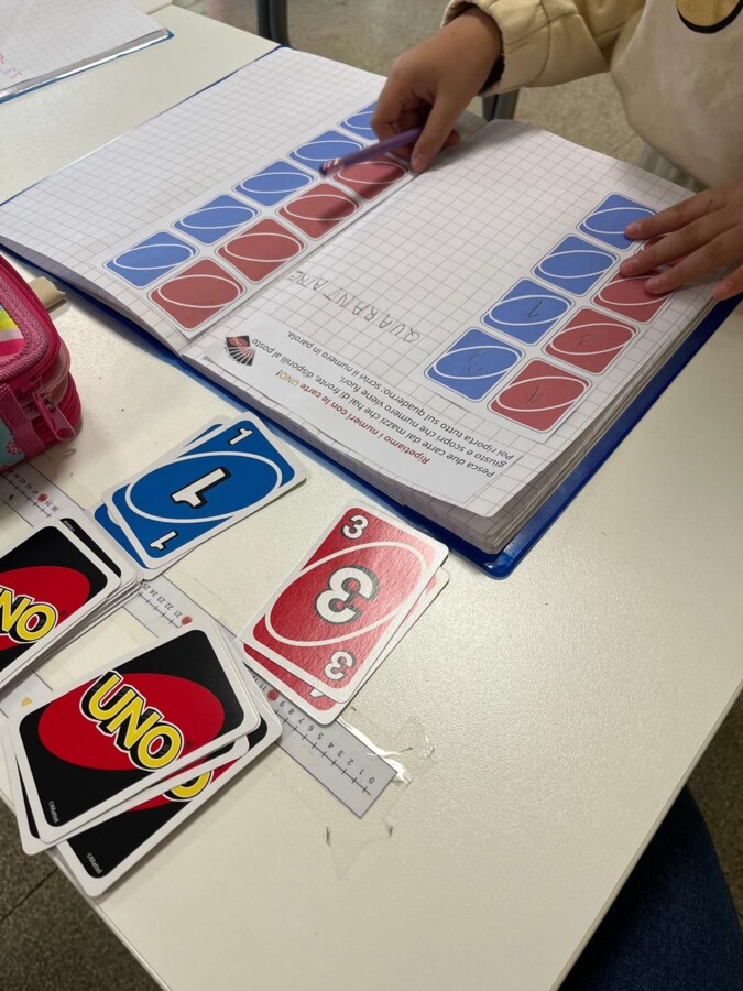 FINO A 99: decine e unità con le carte UNO