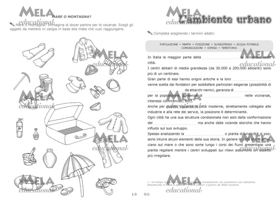 Mare montagna città campagna - libro con canzoni