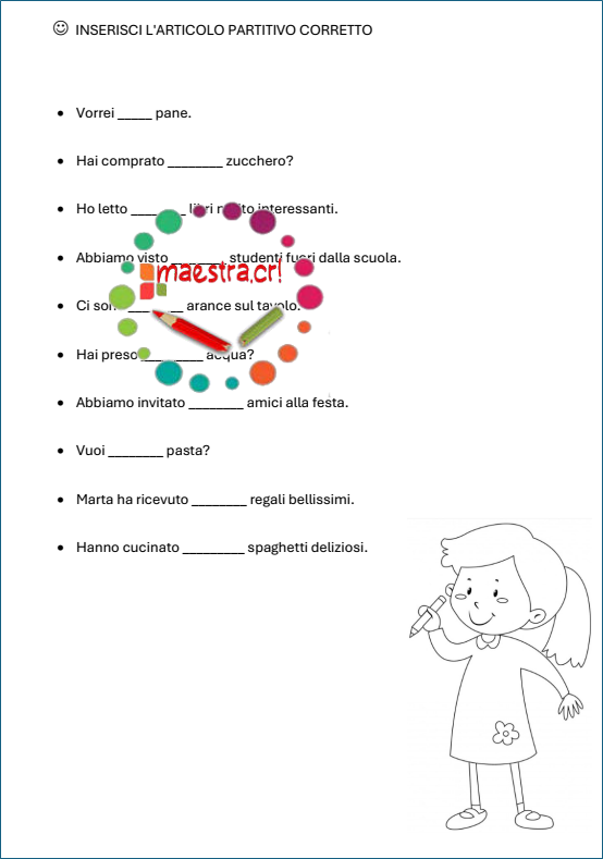 Esercitazioni sugli articoli