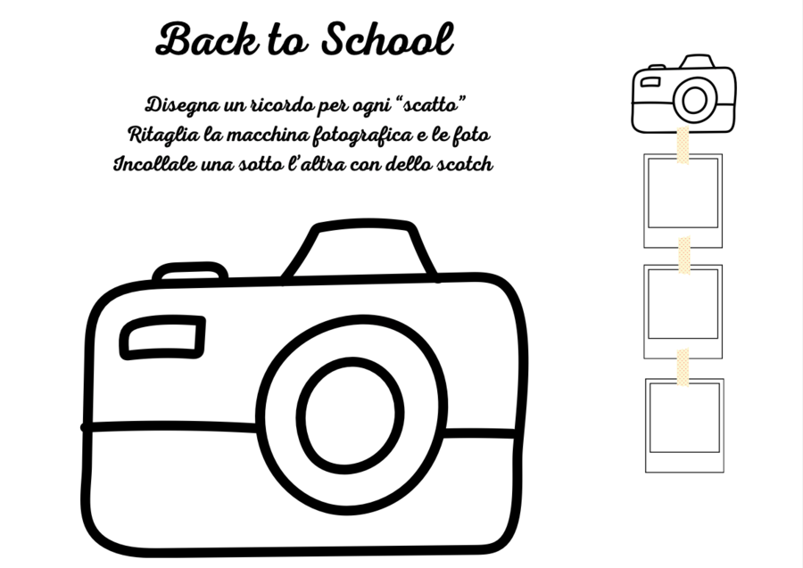 Back to school - Polaroid