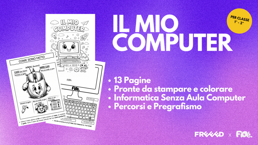 IL MIO COMPUTER: Il Quaderno Operativo per la Classe 1^ e 2^ (Tecnologia Divertente)