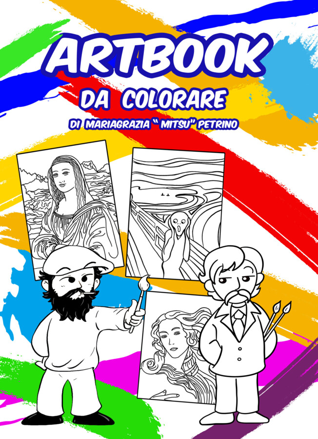ARTBOOK DA COLORARE - LE PIU' GRANDI OPERE ARTISTICHE
