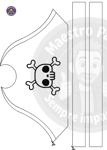 🏴‍☠️ KIT DECORAZIONI BACK TO SCHOOL - TEMA PIRATI (Capitan Stella e l'isola della scuola perduta) ✨