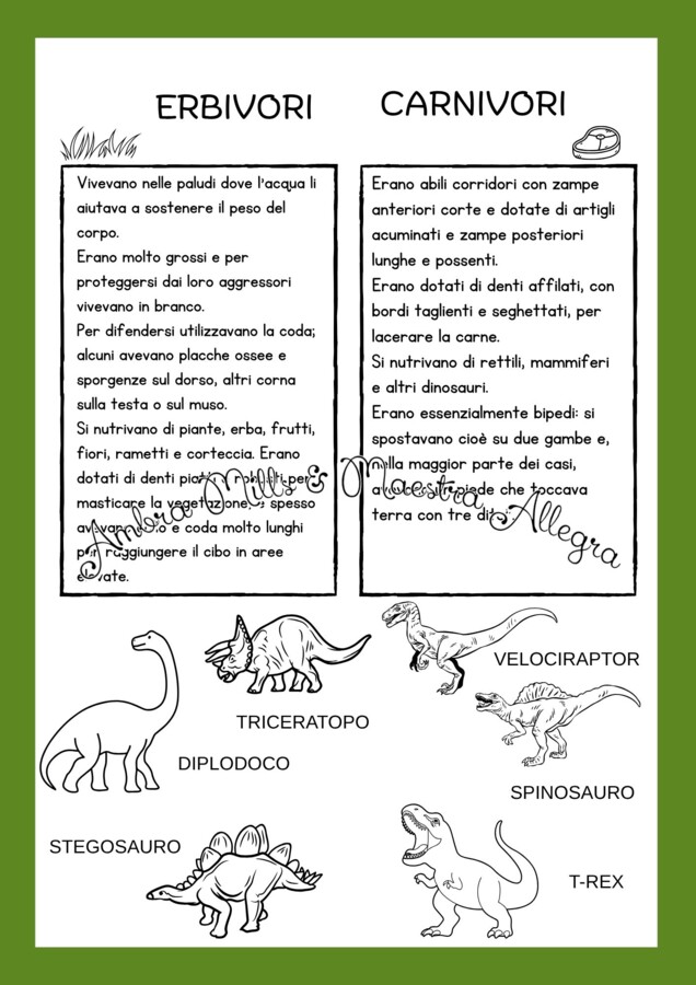 Il Giurassico e i Dinosauri