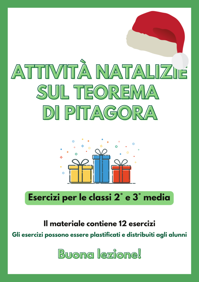 Attività natalizie sul teorema di Pitagora