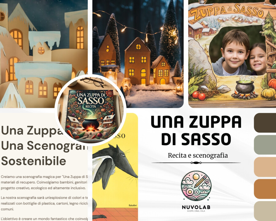 Laboratorio Didattico ispirato al libro "Una Zuppa di Sasso" - Educazione Creativa e Divertente
