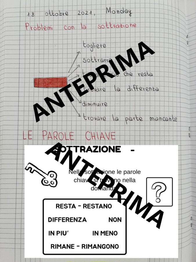 Quaderno MATEMATICA classe TERZA (seconda parte)