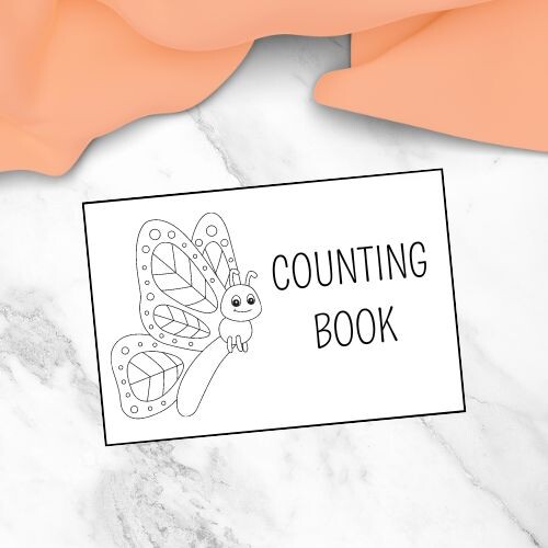 Counting book – Libretto per imparare i numeri in inglese
