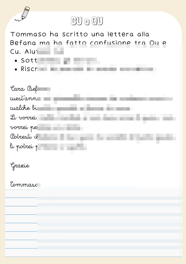 Correggi gli Errori sui Suoni “Cu” e “Qu”