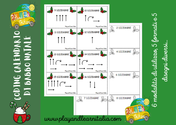 CODING-CALENDARIO PER ASPETTARE BABBO NATALE